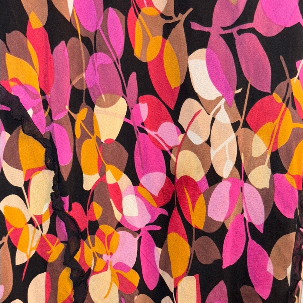 Floral Multicolor Midi Dress - Picture 6 of 10